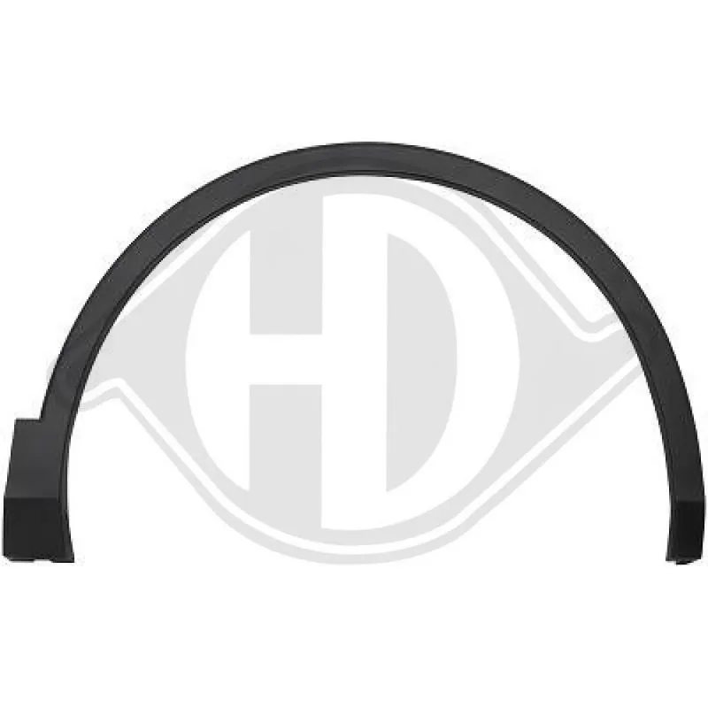 DIEDERICHS 2256262 Listón embellecedor/protector, guardabarros