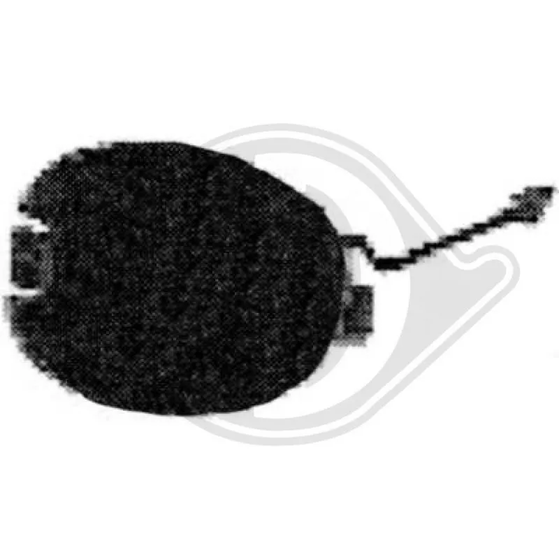 DIEDERICHS 3452061 Tapa, gancho de arrastre