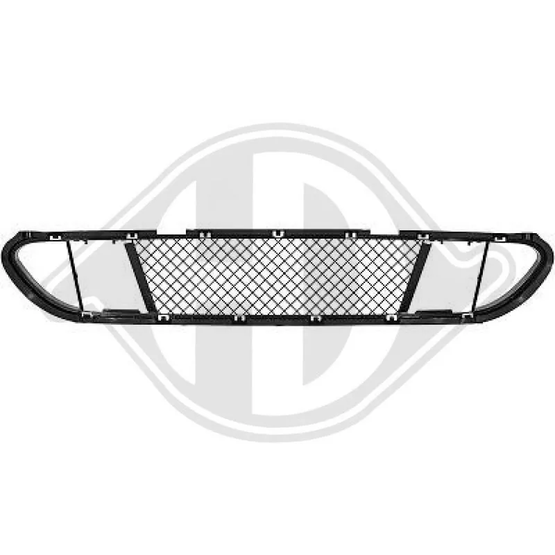 DIEDERICHS ZUB00315 Rejilla de ventilación, parachoques