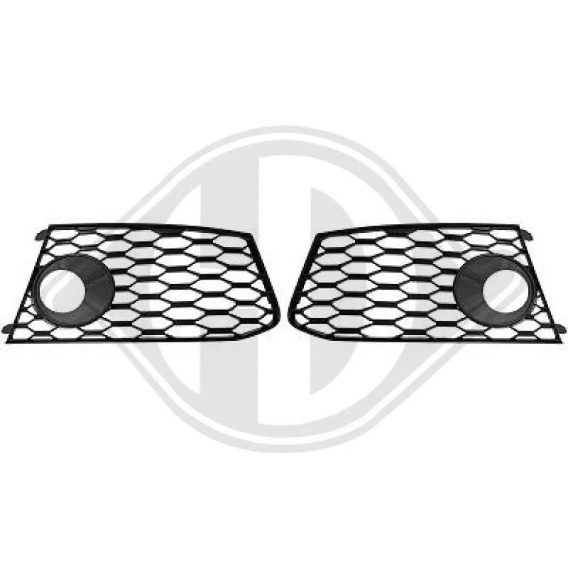 DIEDERICHS ZUB00354 Rejilla de ventilación, parachoques