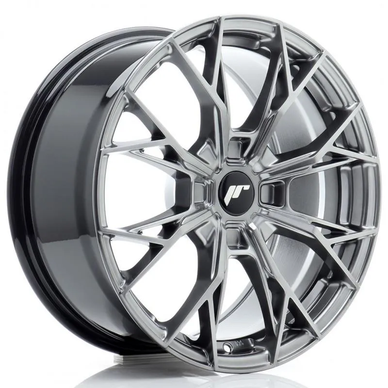 LLANTA JR Wheels JR49 17x8 ET20-40 4H BLANK Hyper Black