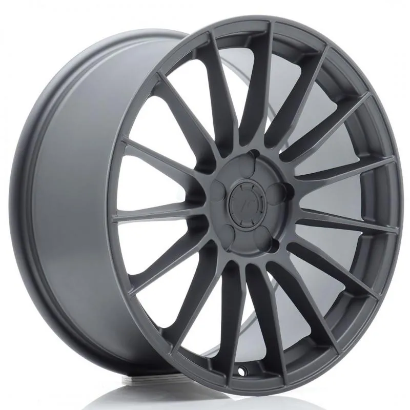 LLANTA JR Wheels SL05 18x8 ET20-40 5H BLANK Matt Gun Metal