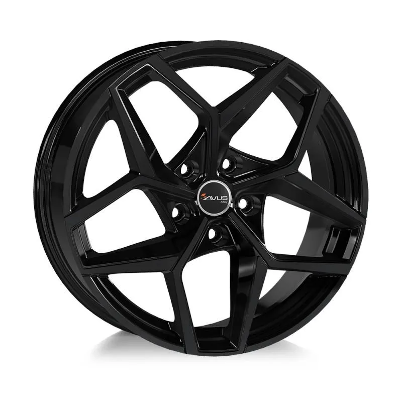 Llanta avus ac-523 8x18 5x112 et44 66.7 black