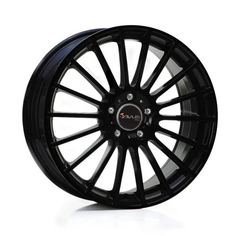 Llanta avus ac-m03 7.5x17 5x112 et35 66.6 black