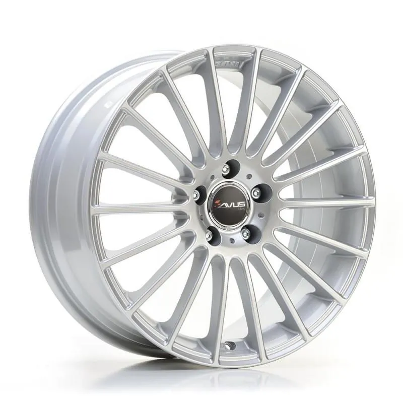 Llanta avus ac-m03 7.5x18 4x100 et36 73.1 black polished