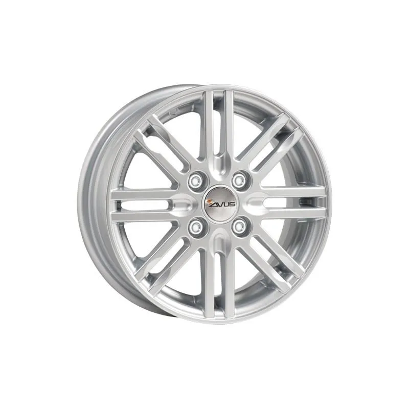 Llanta avus koala 5x13 4x100 et35 57.1 hyper silver