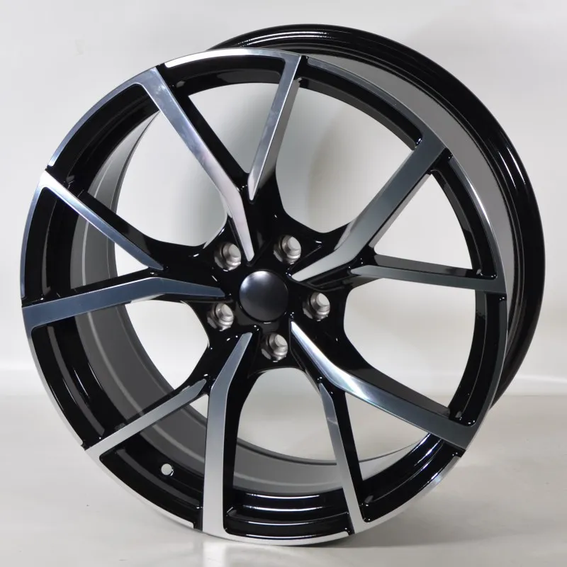 JWHEELS Llanta jw002 8x19 5x112 et42 57,1 black polished