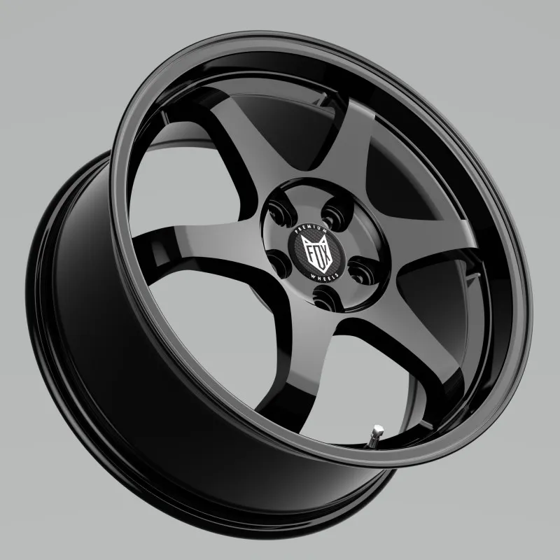 FOX Llanta pf5 18x8 5x112 et32 66.6 gloss black