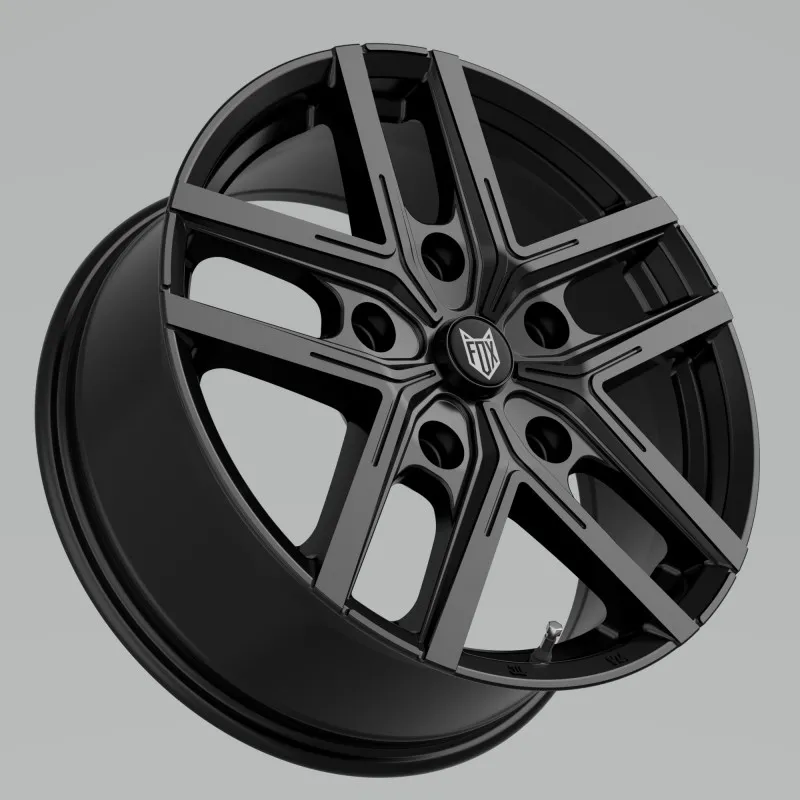 FOX Llanta wx5 16x6.5 5x114.3 et42 66.6 gloss black