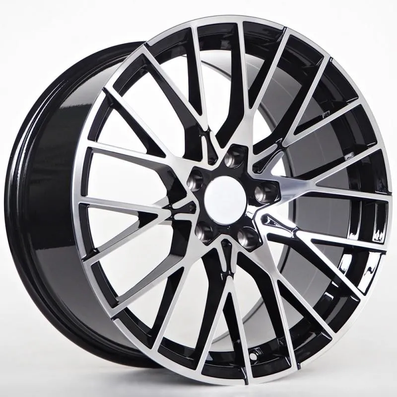 LLANTA ST WHEELS MARS 8X18 5X120 ET35 72.6 BLACK FACE MACHINED